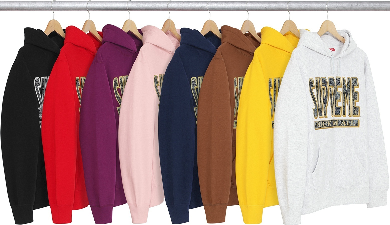 Paisley Fuck Em All Hooded Sweatshirt